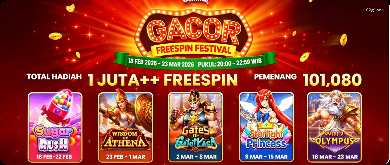 Login 92glory Sekarang Bonus Melimpah